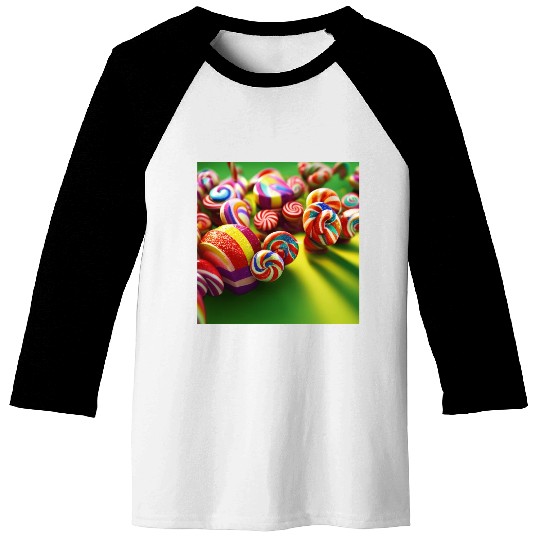 A glimpse into candy land version 2 Baseball Tees