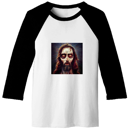 Zombie Jesus Baseball Tees