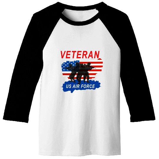 US Air Force Baseball Tees