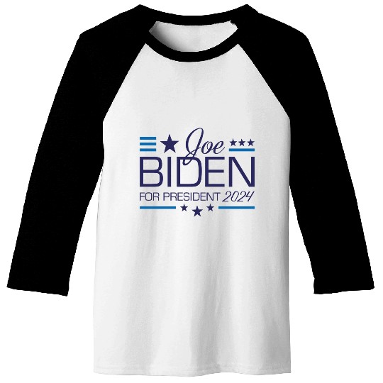 Joe Biden For President 2024 Baseball Tees
