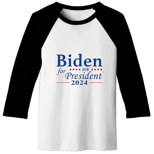 Joe Biden For President 2024 Baseball Tees