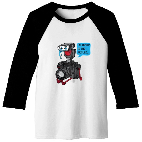 Sad Photo Camera Crying Photographer Joke Gift Pho Baseball Tees