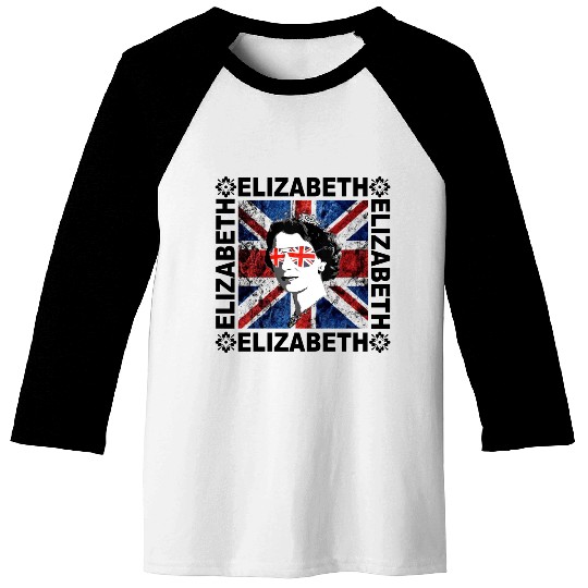 Queen Elizabeth II Rest in Peace Elizabeth Baseball Tees