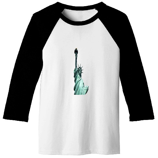statue of liberty Baseball Tees