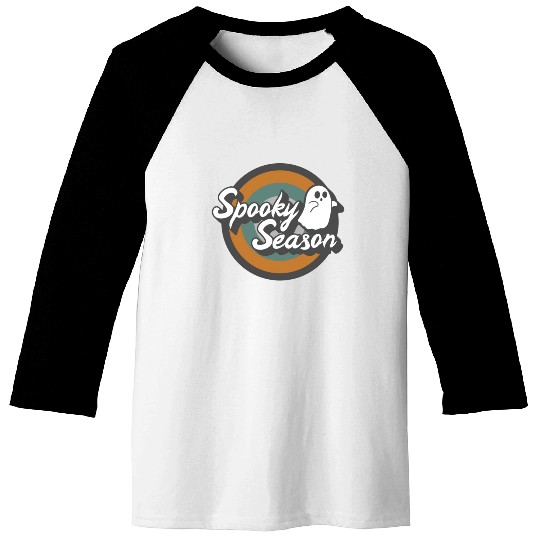 Halloween Baseball Tees, Spooky Season Ghost Costume Gift