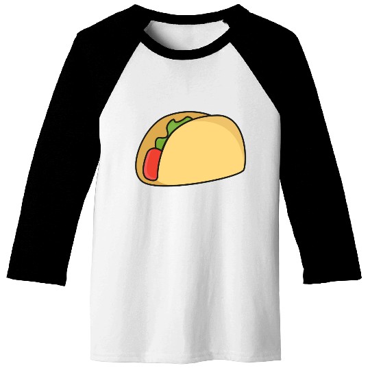 Favorite food street tacos Baseball Tees