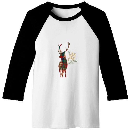 Holly Jolly Christmas! Baseball Tees