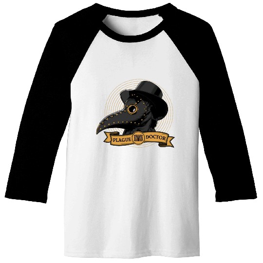 Plague Doctor Baseball Tees