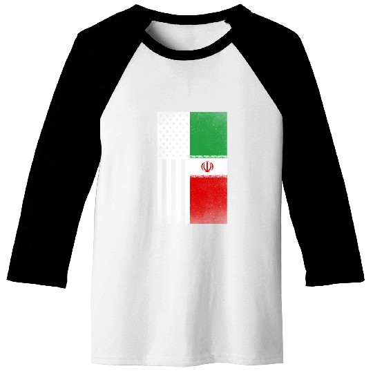 Iran Design for proud Iranian Americans Baseball Tees