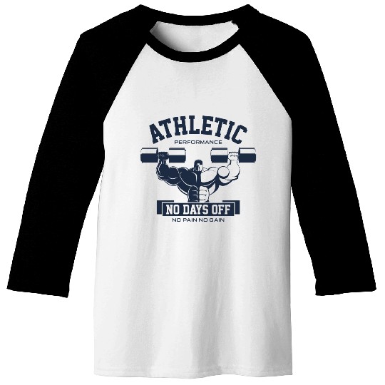 fitness bodybuilding gym Baseball Tees