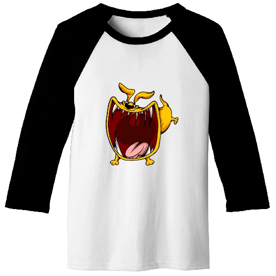 Scary Big Mouth Dog Owners Pet Lover Gift Ideas Baseball Tees