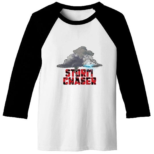 Storm Chaser Tornado Baseball Tees