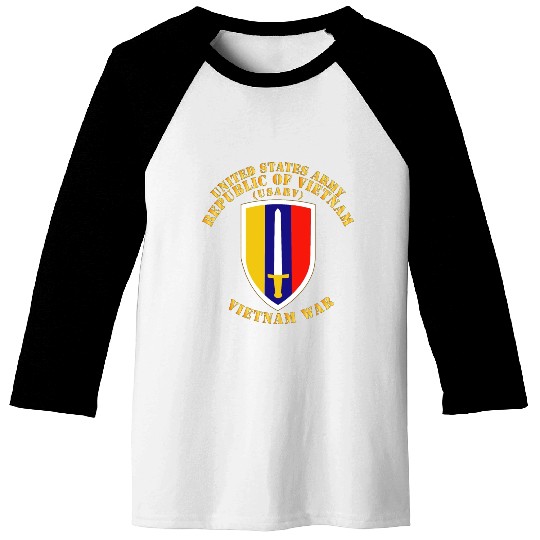 Army US Army Vietnam USARV Vietnam War Baseball Tees