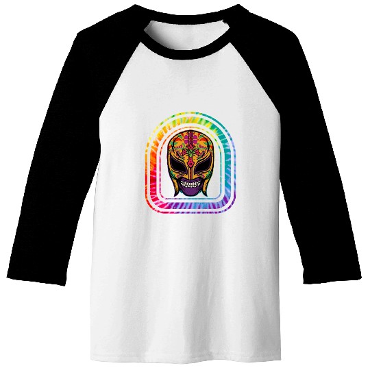 Dia De Los Muertos Baseball Tees, Lucha Libre El Santo