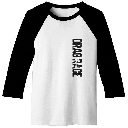 Drag Racing Race Car Vintage Drag Baseball Tees