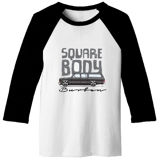 SQUARE Charcoal Baseball Tees