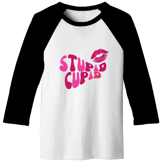stupid cupid Baseball Tees