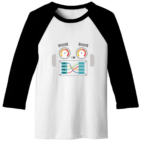 Robot Costume Baseball Tees