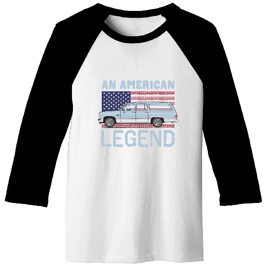 legend Light Blue Baseball Tees
