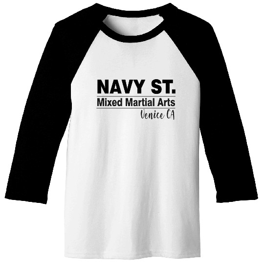 navy st Baseball Tees