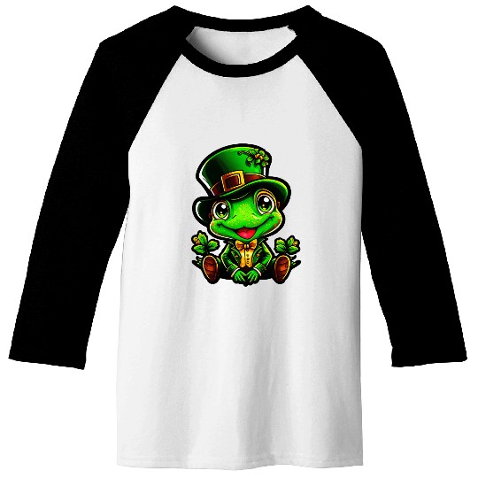 Frog Spells On St. Patrick's Day Baseball Tees
