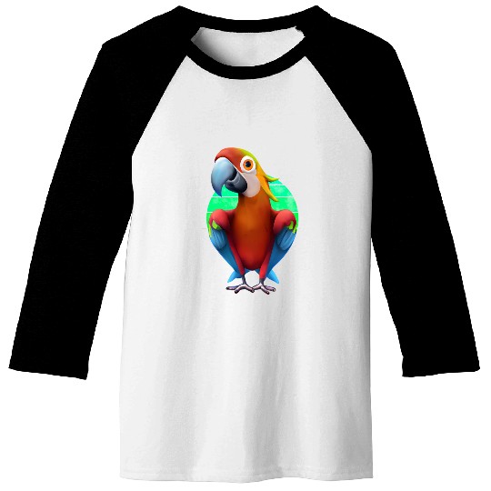 Macaw Baseball Tees