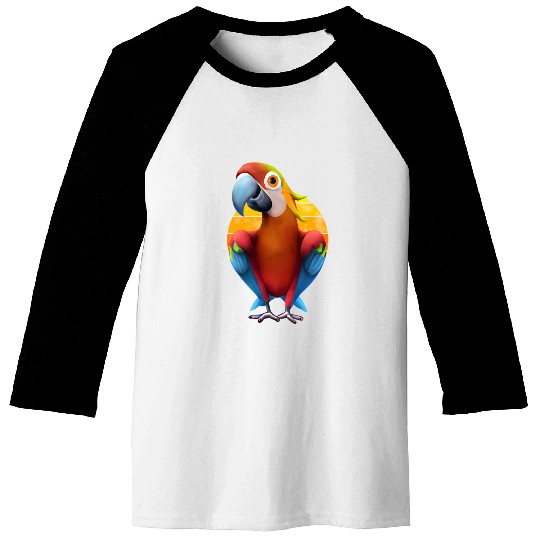 Macaw Baseball Tees
