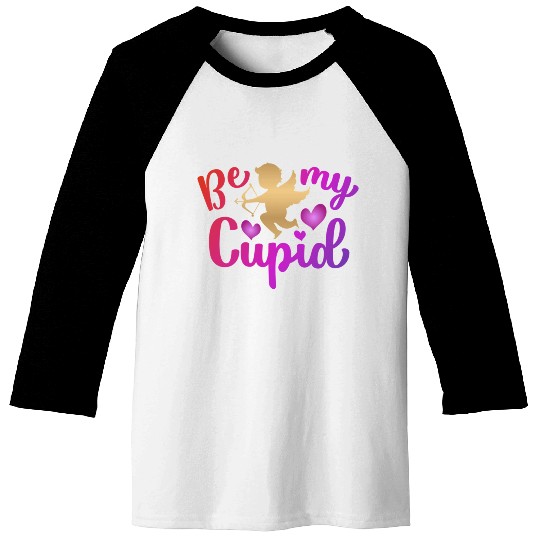 Valentines Sublimation Be My Cupid166 Baseball Tees