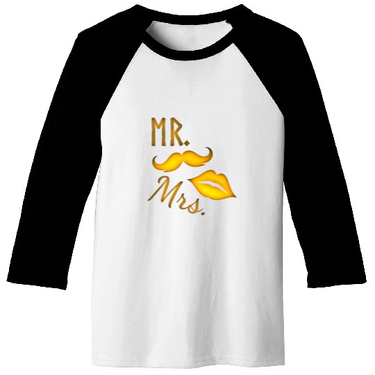 Valentine's Day Girlfriend Boyfriend Husband Baseball Tees