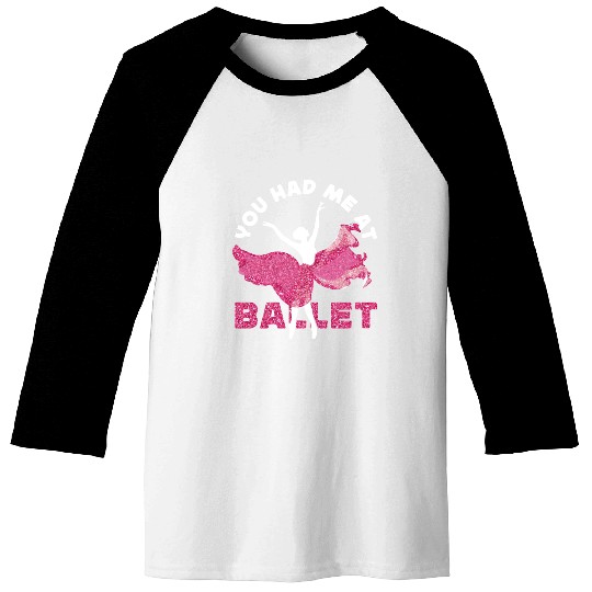 Ballet Dancer Dance Girl Ballerina Baseball Tees