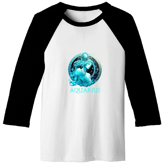 Embrace Your Aquarius Identity: Aquarius Pride Zod Baseball Tees