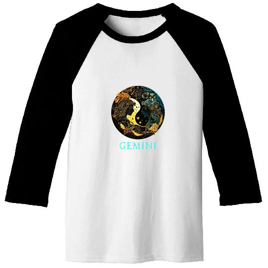 Embrace Your Gemini Identity: Gemini Pride Zodiac Baseball Tees