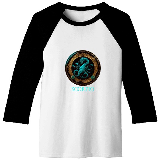 Embrace Your Scorpio Identity: Scorpio Pride Zodia Baseball Tees
