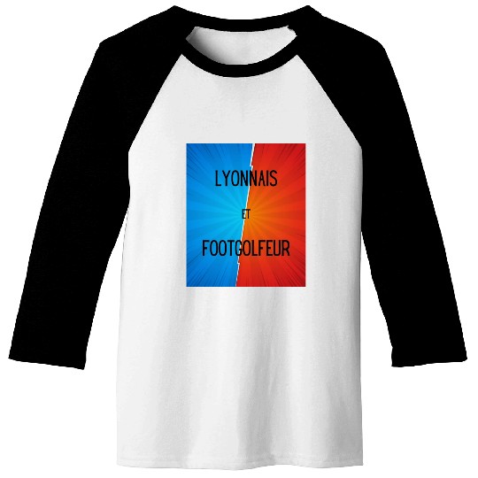 Lyonnais et footgolfeur Baseball Tees