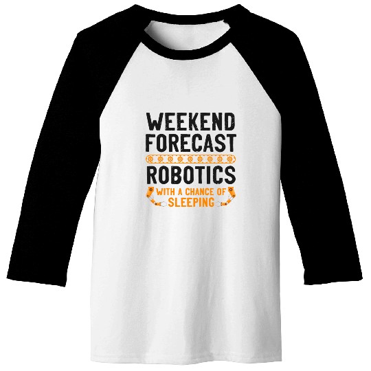 Robot Robotics Engineer Vintage Baseball Tees