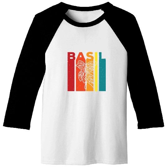 Basil Design Herb Lover Baseball Tees