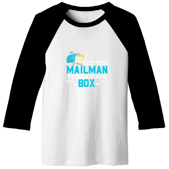 Postal Worker Mailman Delivery Mail Escort Baseball Tees