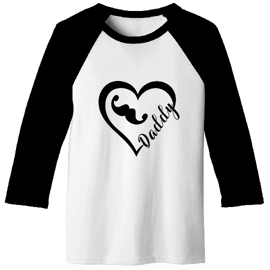 I Love Daddy Baseball Tees
