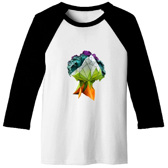 Origami Broccoli: Delightful and Whimsical Paper Baseball Tees