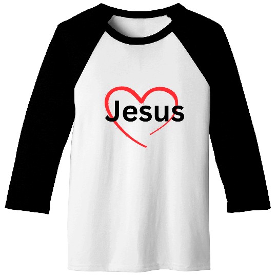 I Love Jesus Baseball Tees!