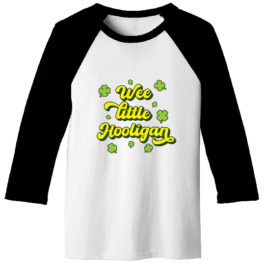 Wee Little Hooligan Baseball Tees