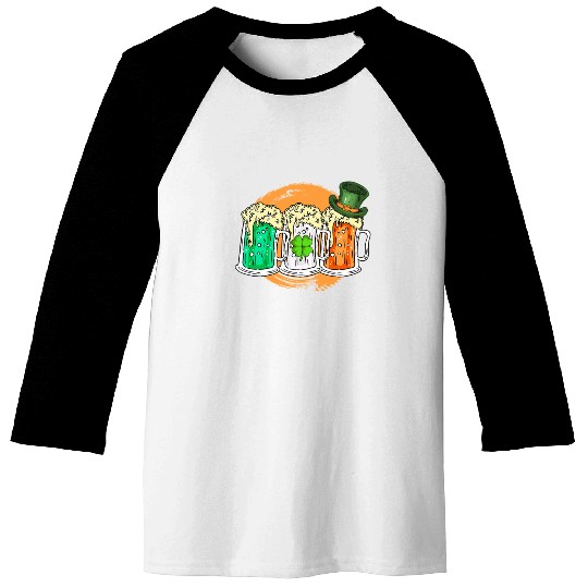 Ireland beer Irish St. Patrick's Day Baseball Tees