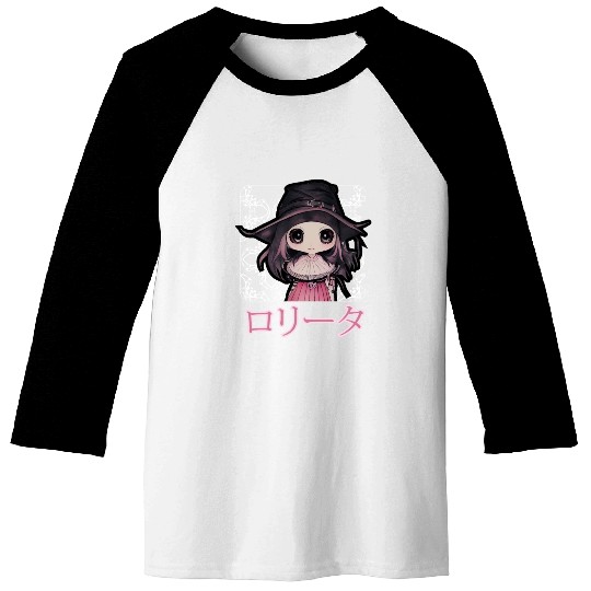 Gothic Lolita Witch Japanese Chibi Anime Pastel Go Baseball Tees