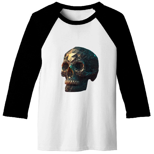 crystal skull Baseball Tees