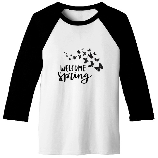 welcome spring Baseball Tees