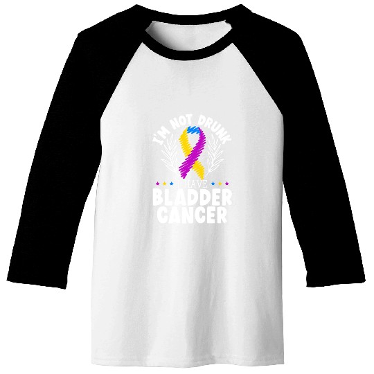 Bladder Cancer Warrior Bladder Cancer Awareness Baseball Tees