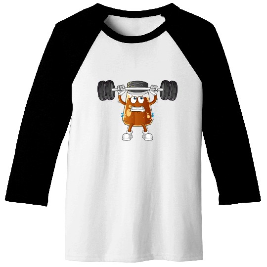 funny gym Pepper Baseball Tees