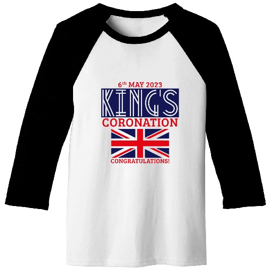 King’s Coronation, 6th May 2023 Congratulations, N Baseball Tees