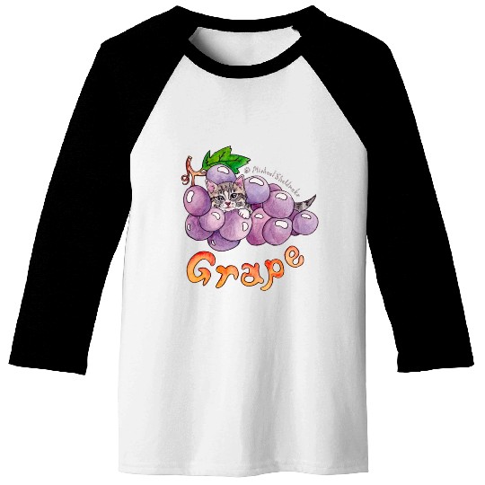 Grape Baseball Tees