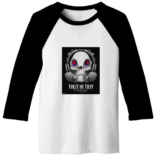 The Truth is Out There a design featuring alien Baseball Tees